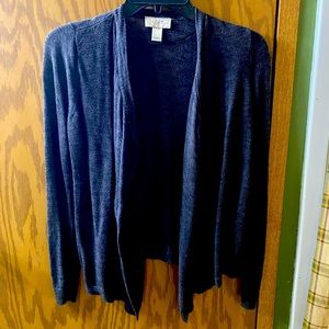 loft grey cardigan